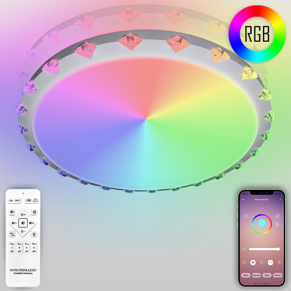 Потолочная люстра Led Lamps Rgb LED LAMPS 81074