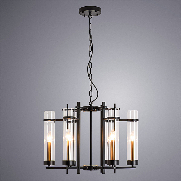 Подвесная люстра Hugo A1688LM-6BK