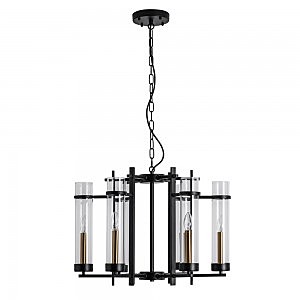 Подвесная люстра Hugo A1688LM-6BK