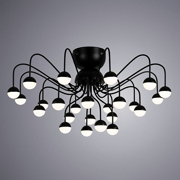 Потолочная люстра Dexter A3619PL-24BK