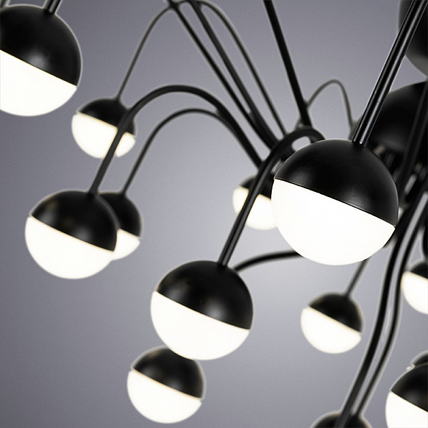 Потолочная люстра Dexter A3619PL-24BK