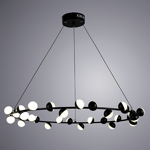 Подвесная люстра Dexter A3619SP-30BK