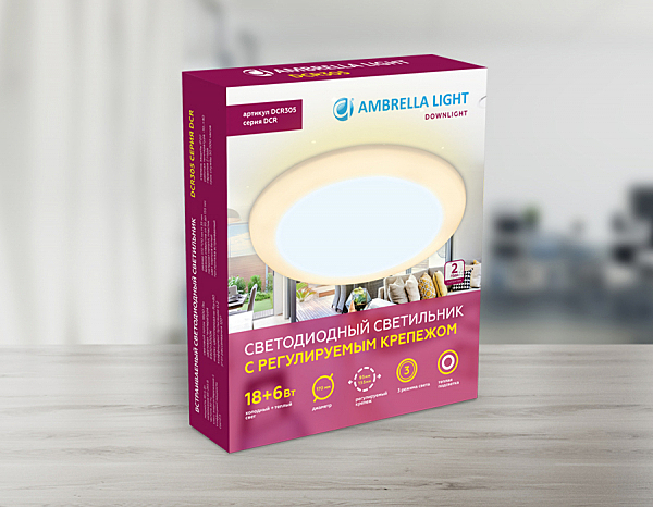 Встраиваемый светильник Downlight DCR305