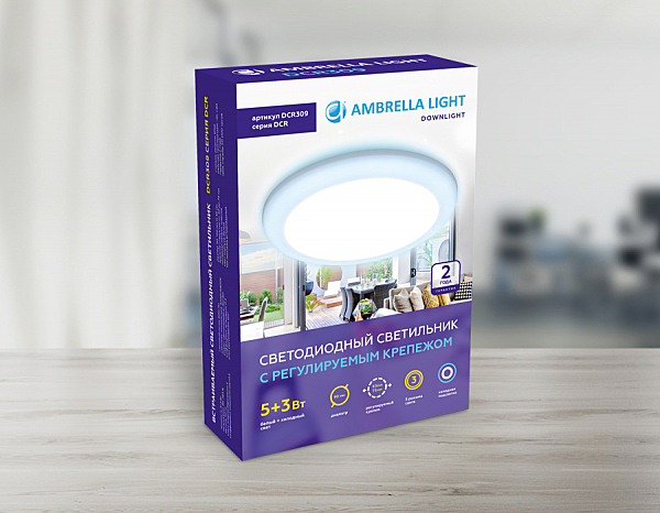 Встраиваемый светильник Downlight DCR309