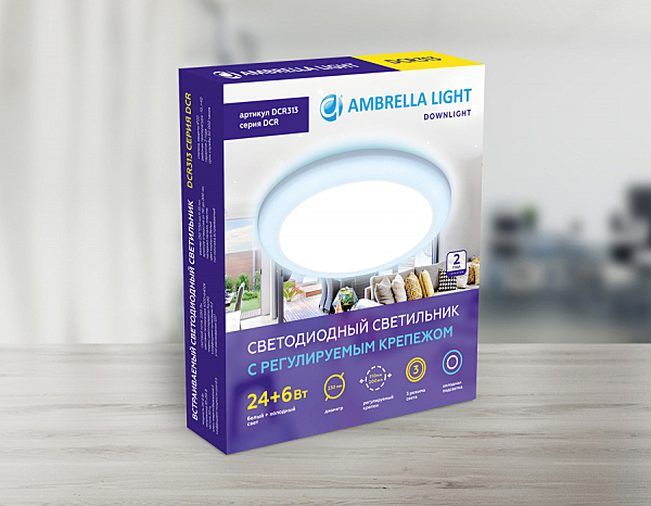 Встраиваемый светильник Downlight DCR313