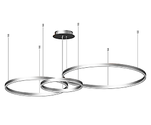 Светильник подвесной Тор 08223,16P(4000K)