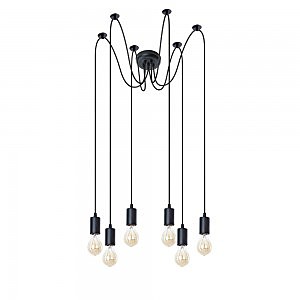 Светильник подвесной Bender A4322SP-6BK