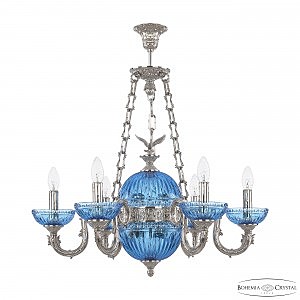 Подвесная люстра Florence 71003P/6/175 Ni P Aquamarine/M-1G FE1S