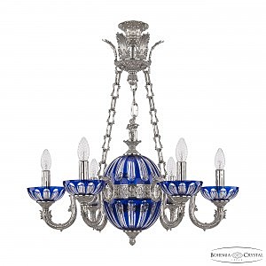 Подвесная люстра Florence 71003P/6/175 Ni P Clear-Blue/H-1H Y8 FA4S