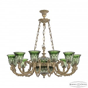 Подвесная люстра Florence 71009P/12/250 FP P2 U Clear-Green/H-1I FA5M