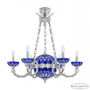 Подвесная люстра Florence 71009P/6/210 NW P Clear-Blue/H-1I Y8