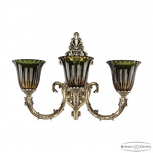 Настенное бра Florence 7109B15/3/210 GB P2 U Amber-Green/H-1K