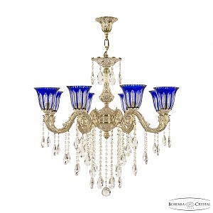 Подвесная люстра Florence 71101/8/250 B GW P2 U Clear-Blue/H-1H