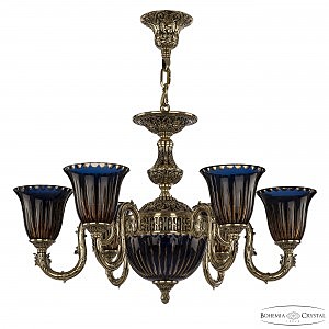 Подвесная люстра Florence 71203P/6/175 GB P2 U Amber-Blue H-1K