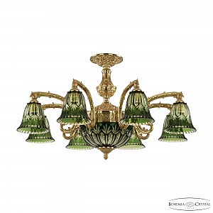 Подвесная люстра Florence 71212P/8/210 G P2 D Clear-Green/H-1I