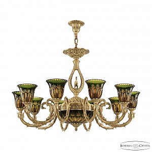 Подвесная люстра Florence 71409P/8/250 FP P2 U Amber-Green/H-1I FH3M