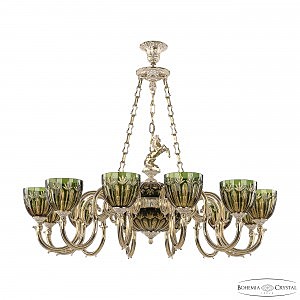 Подвесная люстра Verona 72003P/12/300 GW P1 U Amber-Green/H-1I FH1B
