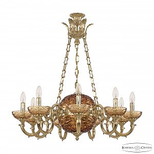 Подвесная люстра Verona 72003P/9/210 G P Amber/M-1F Y8