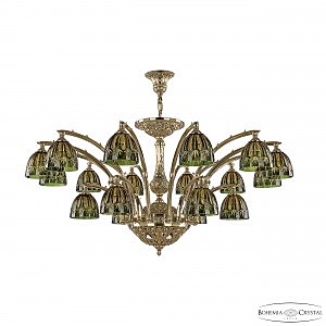 Подвесная люстра Verona 72111/12+6/420 AZ G P1 D Amber-Green/H-1I