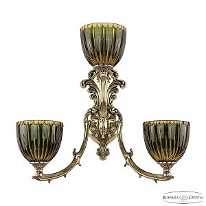 Настенное бра Verona 7211B15/2+1/210 GB P1 U Amber-Green/H-1K