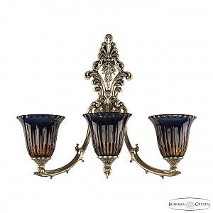 Настенное бра Verona 7211B15/3/210 GB P2 U Amber-Blue/H-1K