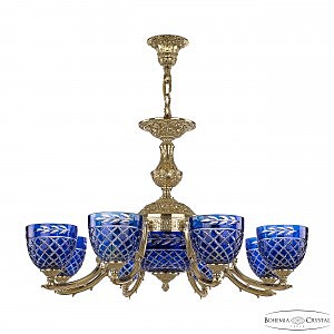 Подвесная люстра Verona 72211P/8/210 G P1 U Clear-Blue/H-1J