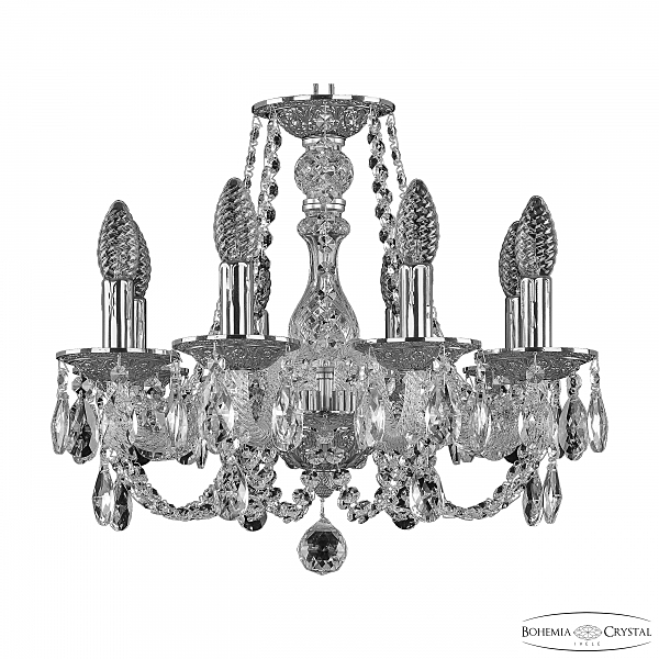 Подвесная люстра 1601 1601/8/141 Ni