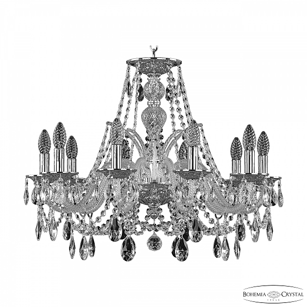 Подвесная люстра 1605 1605/10/240 Ni