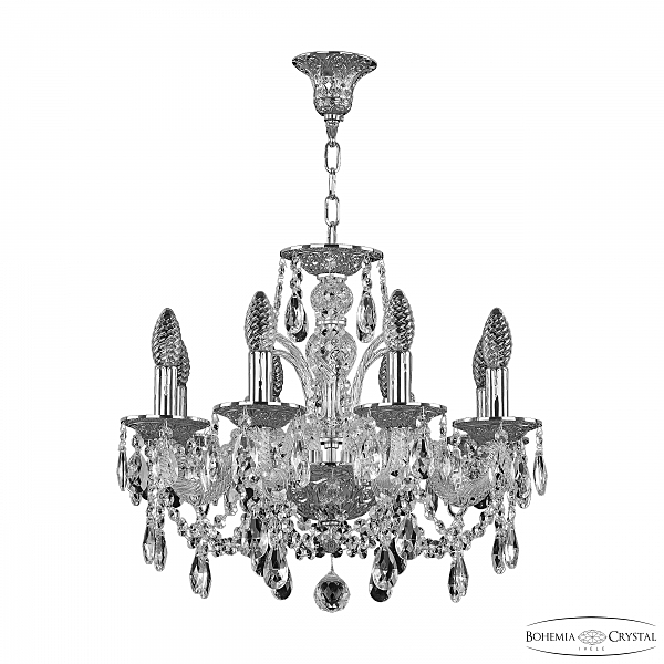 Подвесная люстра 1605 1605/8/141 Ni