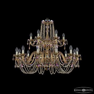 Подвесная люстра 1402 1402/12+6/360/2d G M777