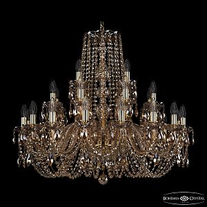 Подвесная люстра 1402 1402/16+8+4/300 G M721