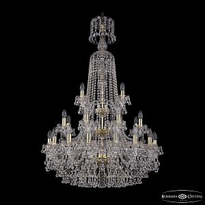 Подвесная люстра 1409 1409/16+8+4/300/XL-130/3d G