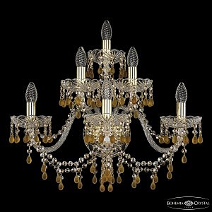 Настенное бра 1410 1410B/3+2+1/240/XL G V1003 R721