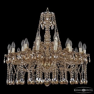 Подвесная люстра 1413 1413/16+8+4/300 G M721