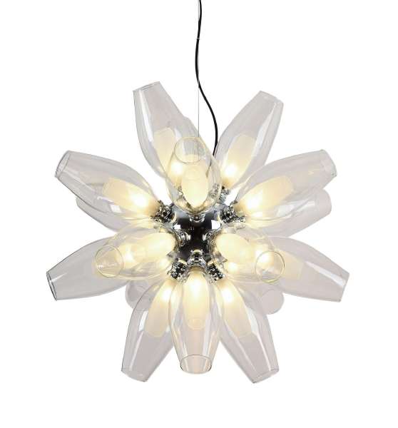 Подвесная люстра Lumina Deco LDP 1139-18 WT+CL