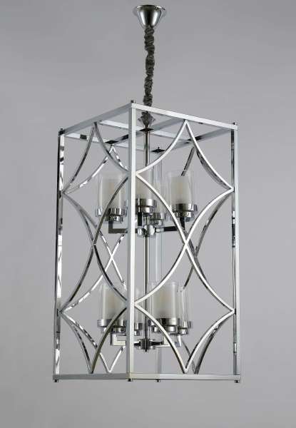 Подвесная люстра Quadrato LDP 1223-8 CHR