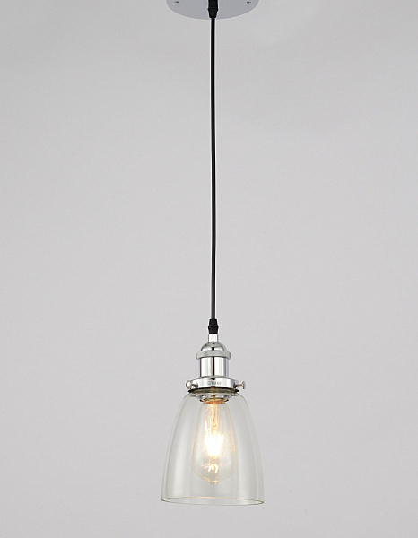 Светильник подвесной Lumina Deco LDP 6800-1 CHR+PR