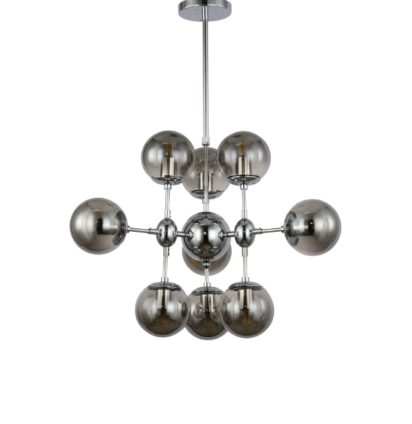Люстра на штанге Gala LDP 7006-9 CHR