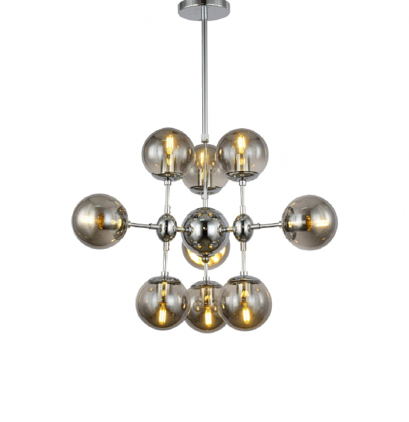 Люстра на штанге Gala LDP 7006-9 CHR