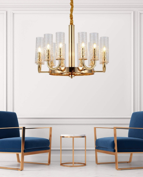 Подвесная люстра Donatti LDP 8011-12 F.GD