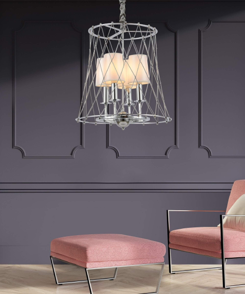 Подвесная люстра Berton LDP 8013-4 CHR