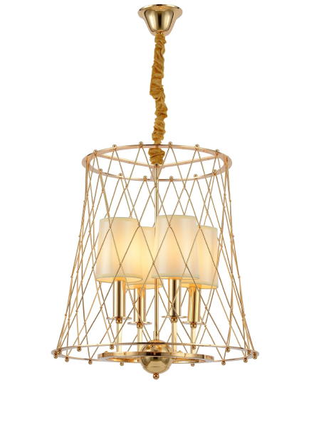 Подвесная люстра Berton LDP 8013-4 F.GD