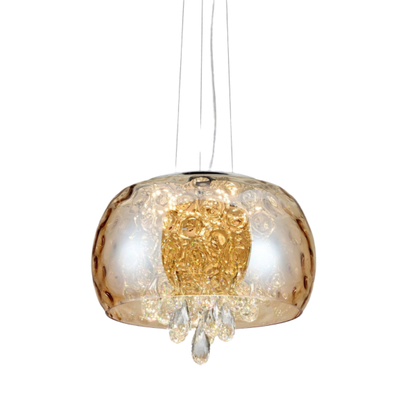 Подвесная люстра Rubina LDP 8044-400 AMB