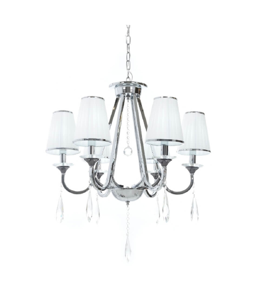 Подвесная люстра Lumina Deco LDP 8926-6 WT+CHR