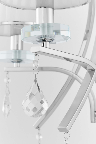 Настенное бра Lumina Deco LDW 66247-2 WT+CHR