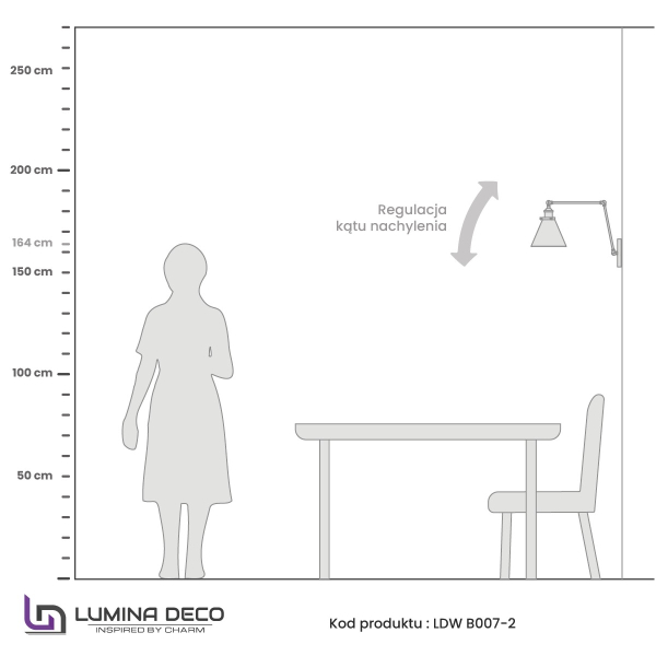 Настенное бра Rubi LDW B007-2 MD