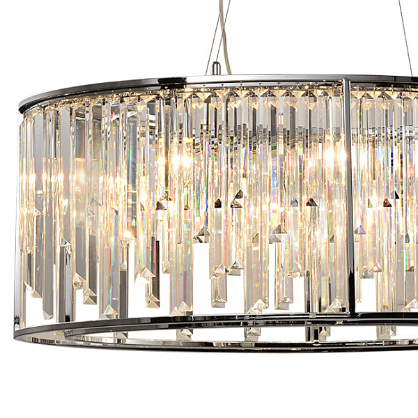 Подвесная люстра Сиена LH3050/8PO-CR-CL