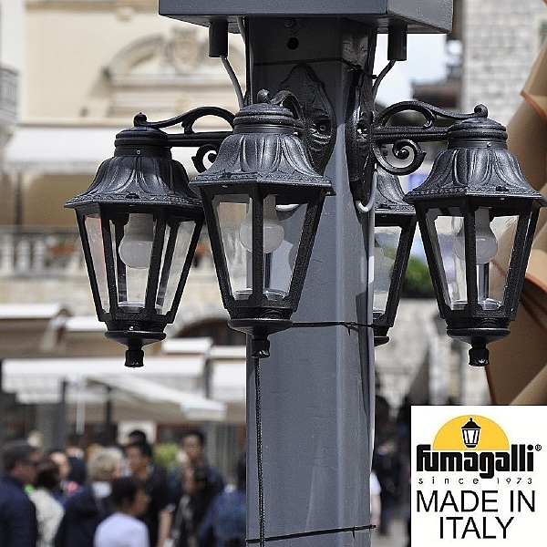 Уличный настенный светильник Anna E22.131.000.AXF1RDN