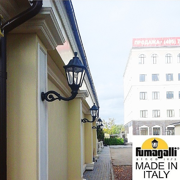 Уличный настенный светильник Noemi E35.171.000.AXH27