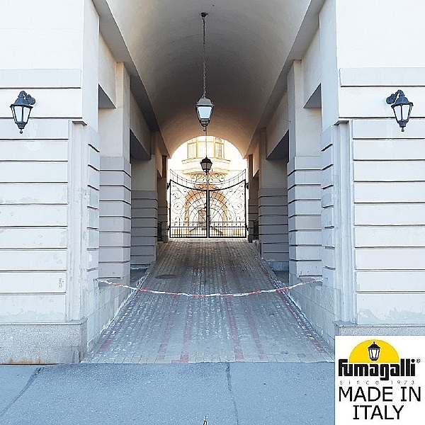 Уличный настенный светильник Noemi E35.171.000.AYH27